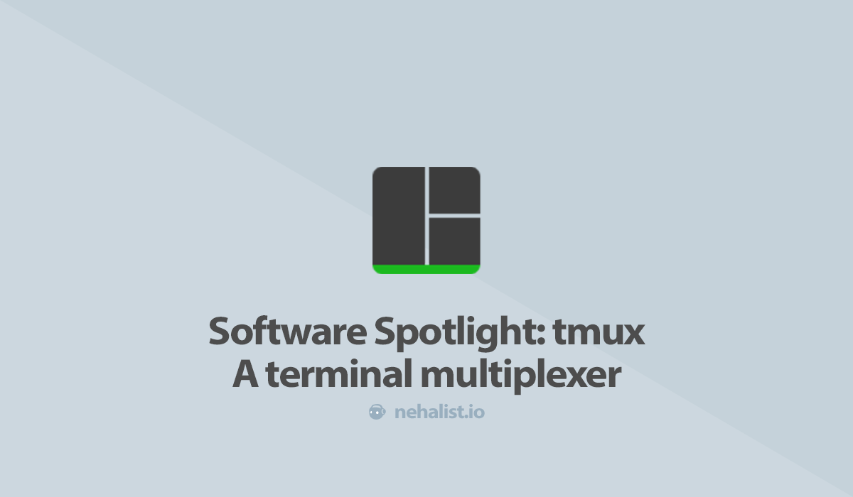 Software Spotlight: tmux